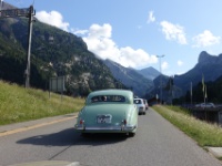 DSC08915  wir reihen uns zum Verladen auf