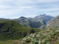 DSC09663  Blick hinunter auf Val d'Isère