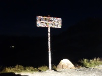 DSC09986  in noch tiefer Nacht erreichen wir den Col de la Lombarde respektive da wir ja schon auf der italienischen Seite sind der Colle della Lombarda