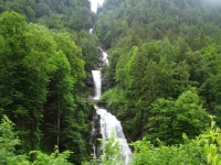 DSC05929  Die Fälle rauschen, in voller Pracht sichtbar ab der Hotelterasse