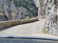 20220813 154726  SITT auf den Spuren der Rally Monte Carlo, gleich kommt die berühmte Stelle über die Brücke und ins Tunnel