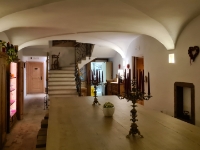 Nachtessen im Ristorante Refugion Ospidale in Cortina d' Ampezzo, die Letzten starten um 23:30