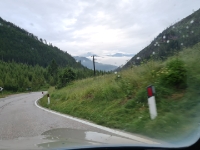 Anfahrt zum Passo Rolle