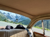 Blick auf den Morteratsch-Gletscher